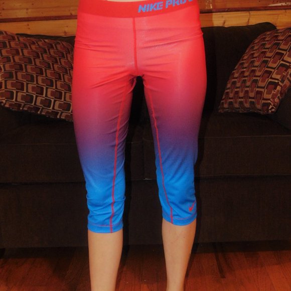 Nike Pro Combat cropped tights compression pants - Picture 5 of 8